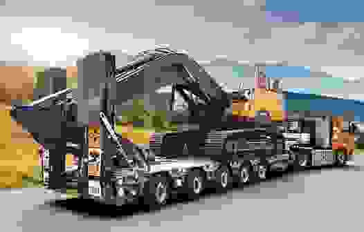 Негабаритная перевозка с учетом высоты в Пскове